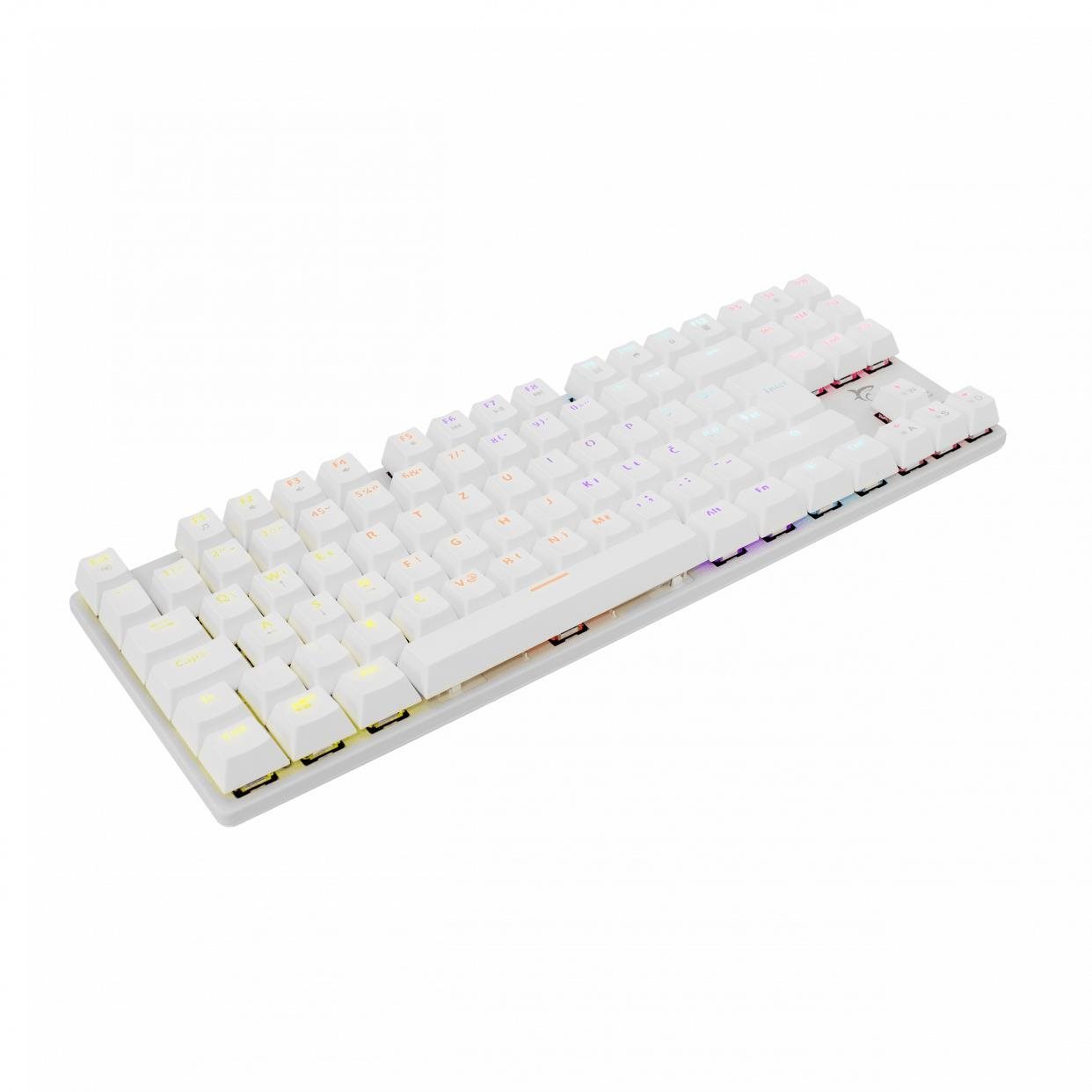 Gaming-Tastatur White Shark COMMANDOS WHITE - RED SWITCHES ...