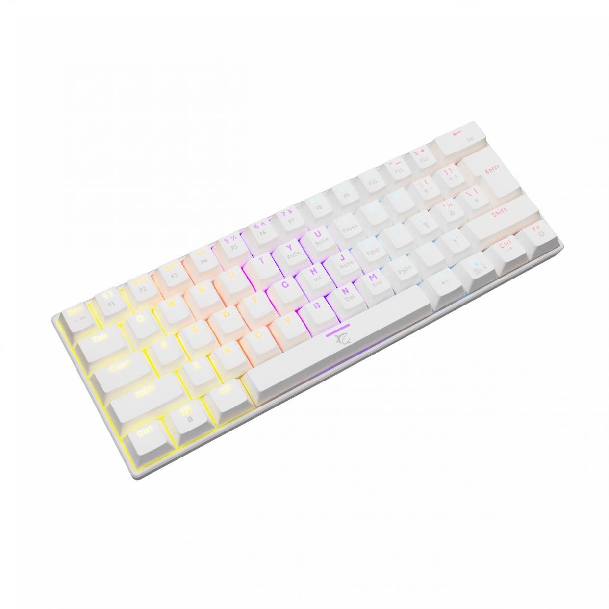 Gaming Keyboard White Shark SHINOBI-W/R- HU ...