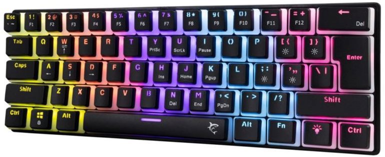 Gaming Keyboard White Shark ASHIKO 2 Black, red SW - US ...
