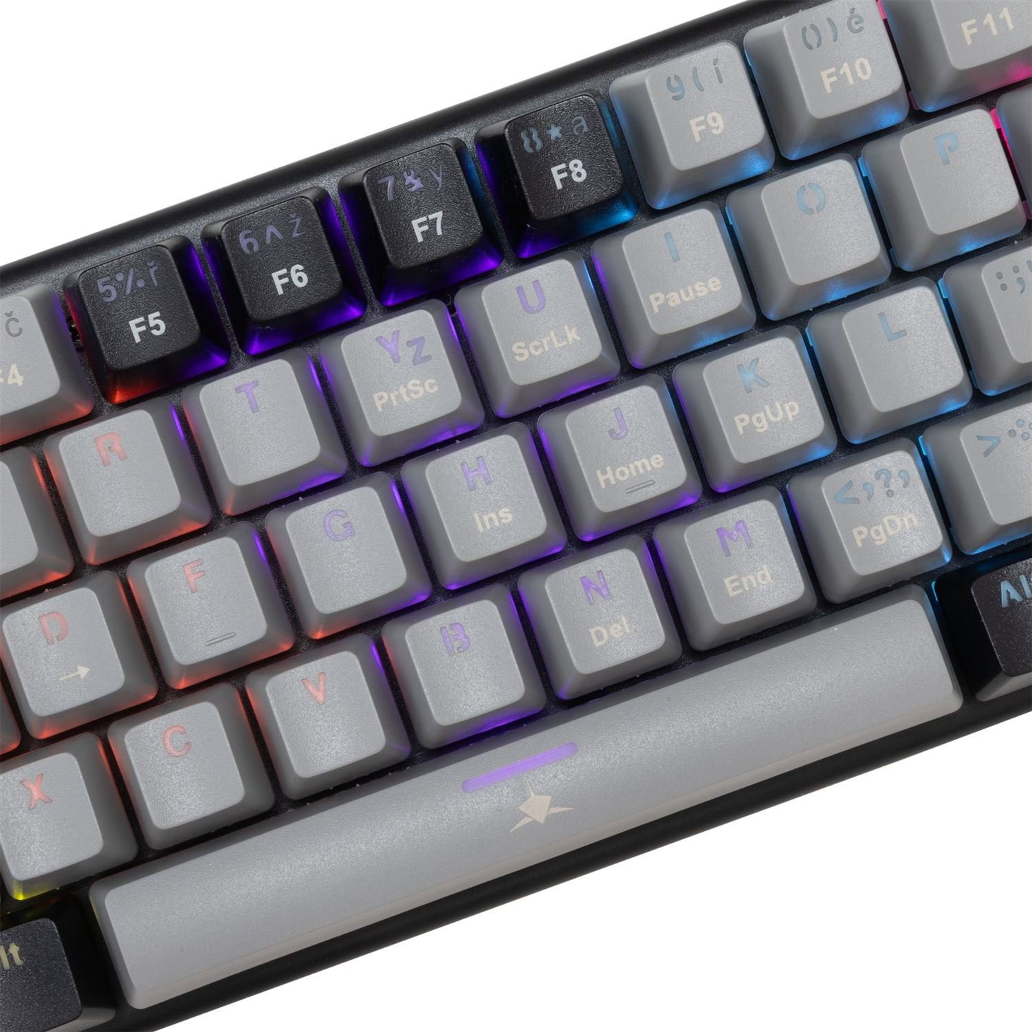 Gaming Keyboard White Shark WAKIZASHI 2, red SW, grey-black - CZ/SK ...