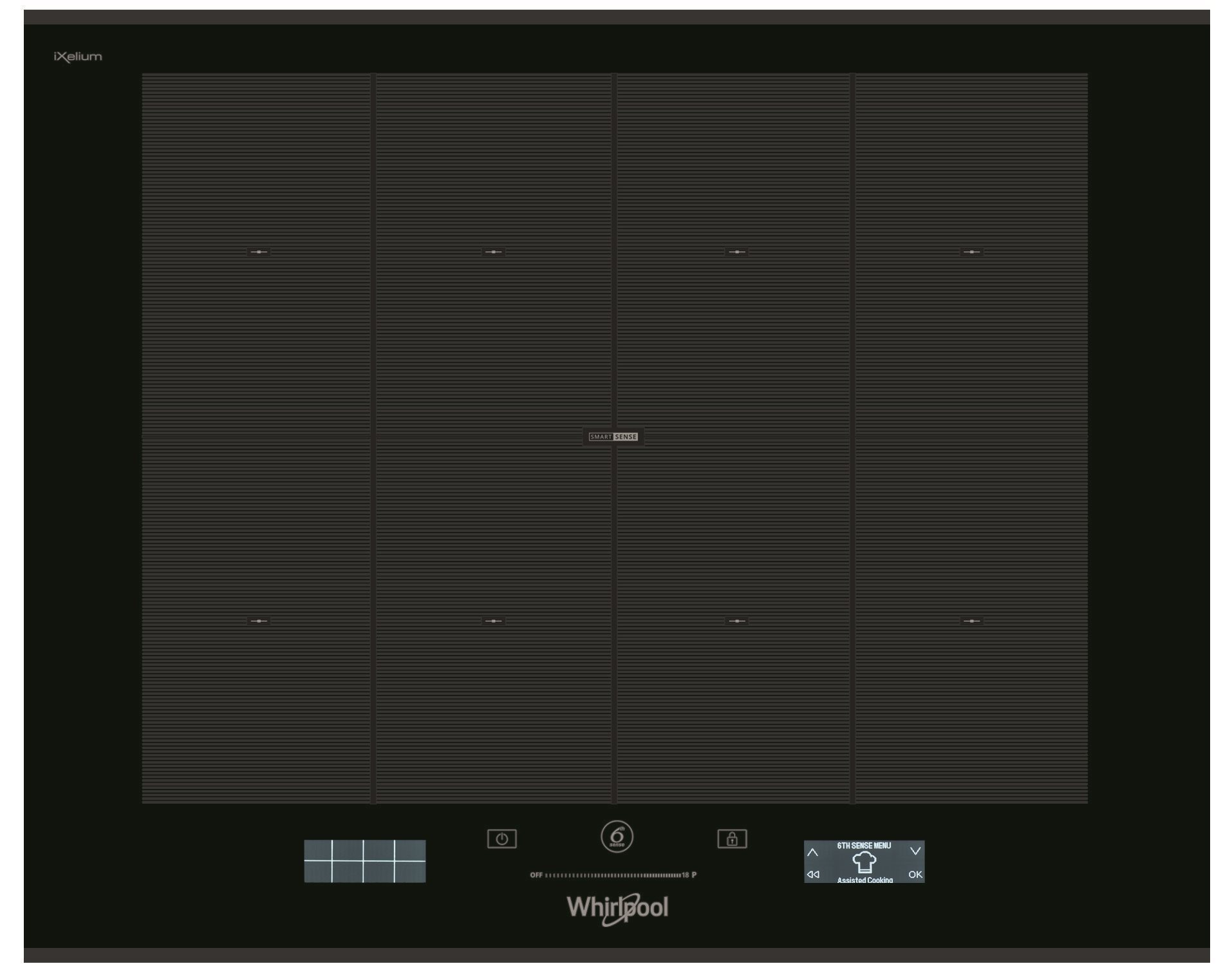 Cooktop WHIRLPOOL W COLLECTION SMP 658C/BT/IXL Screen