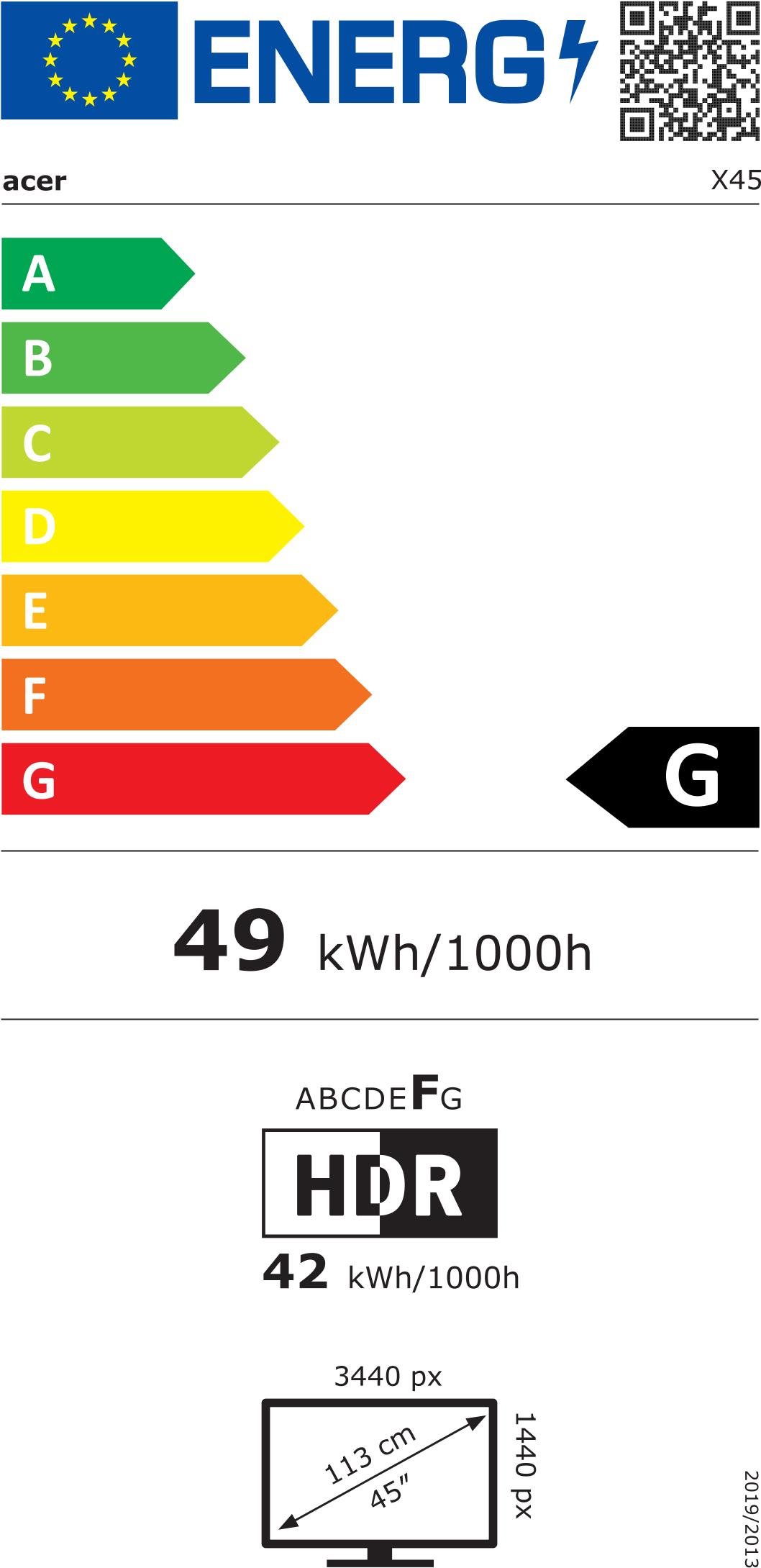 OLED Monitor 44.5