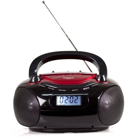 Radio Orava RSU-04 red-black ...