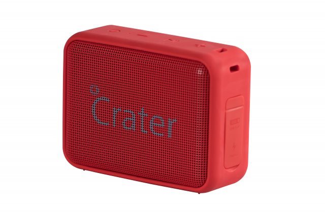 Bluetooth Speaker Orava Crater 8 Red Lateral view