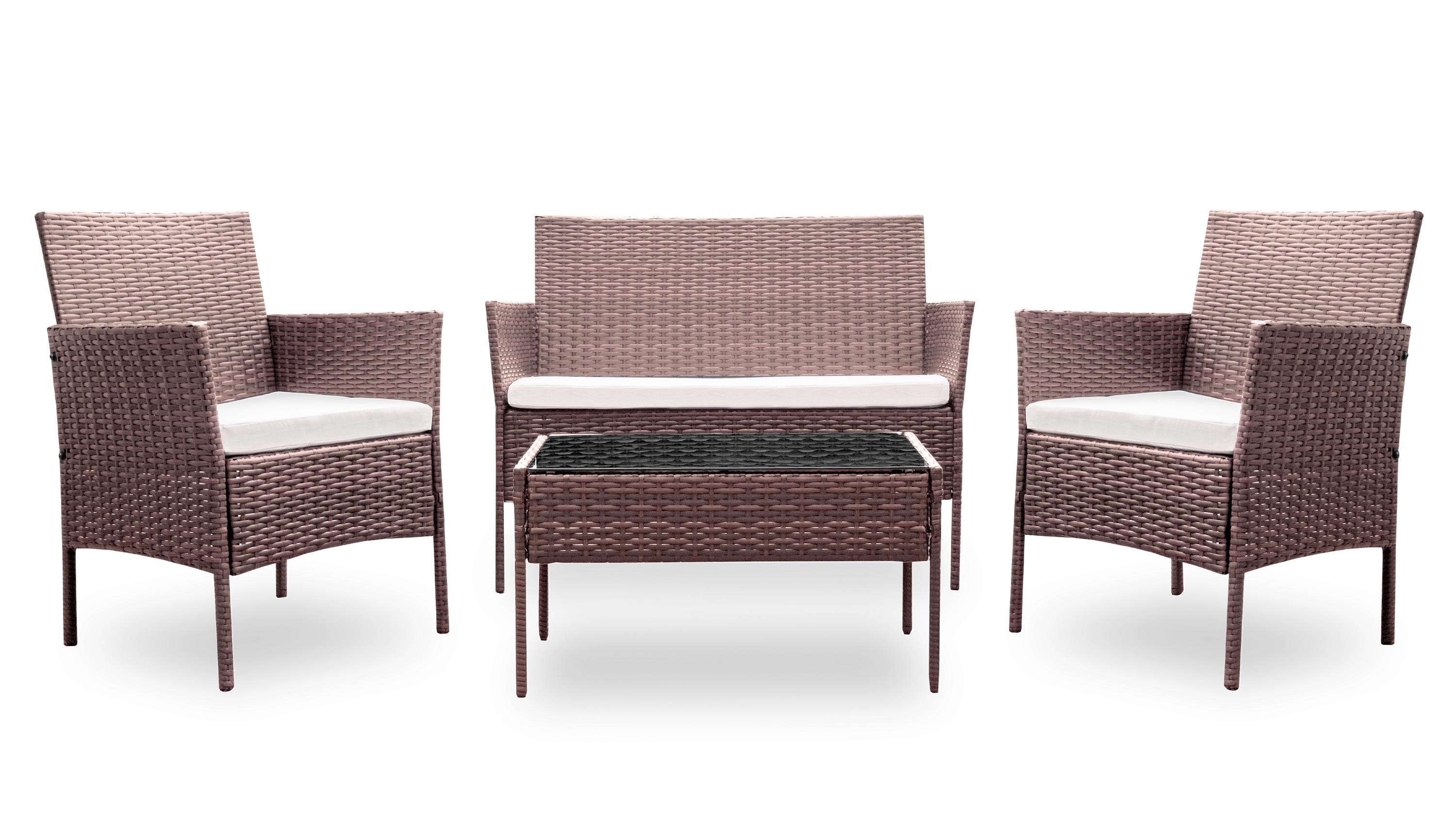 Garden Furniture Aga Garden rattan set MR7819, brown ...