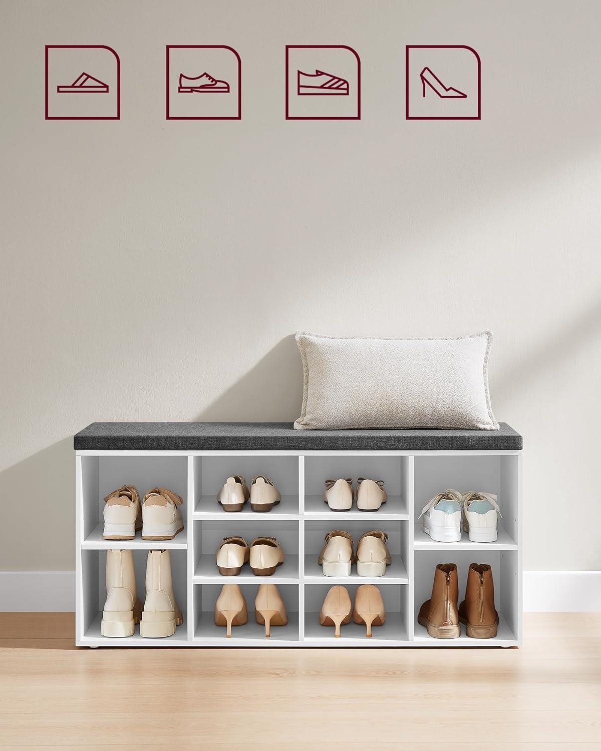 Shoe Rack Houseland Rool white ...