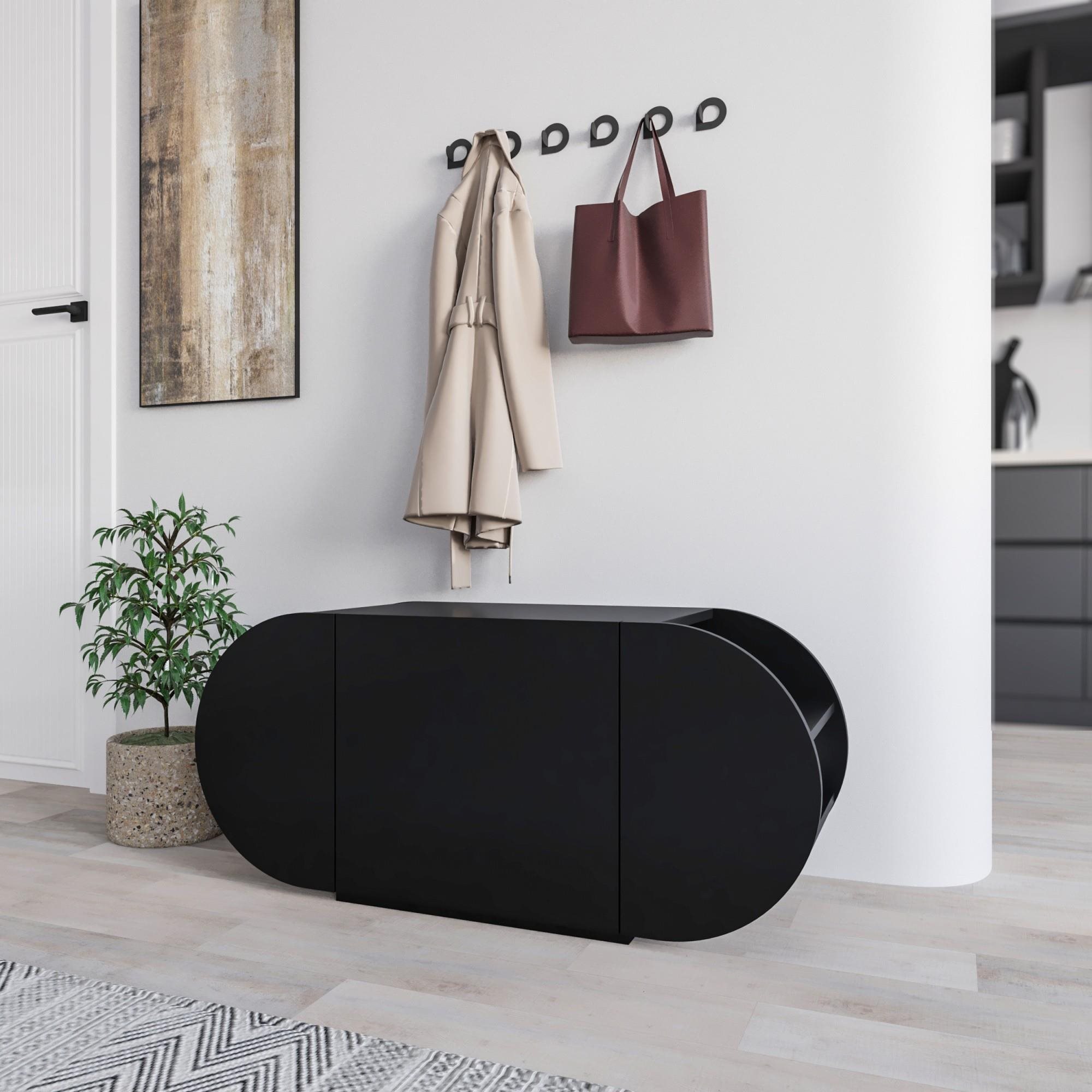 Shoe Rack Houseland Poses Shoe rack, black ...