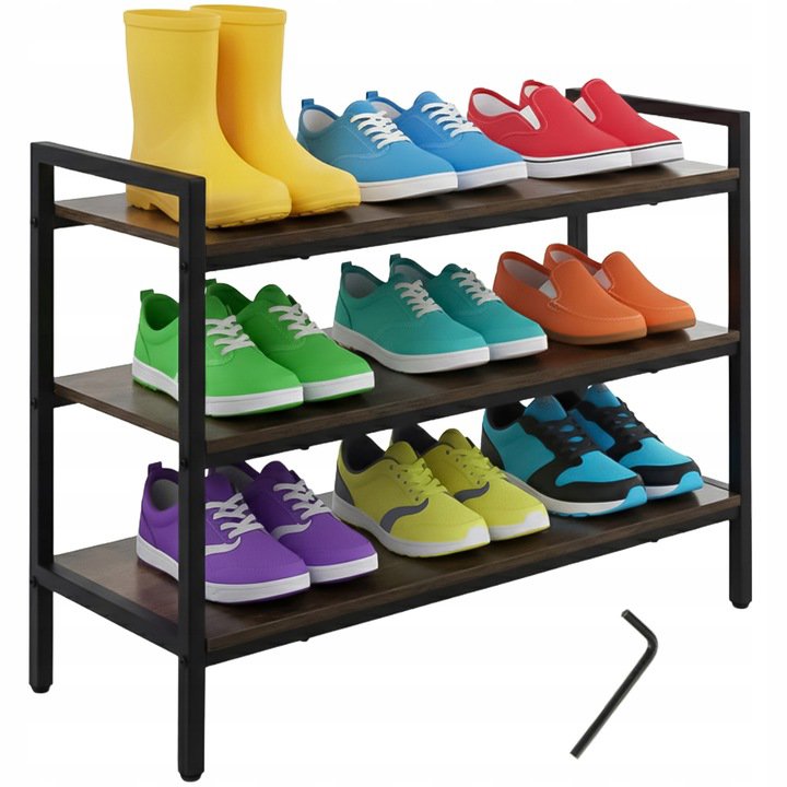 Shoe Rack Ruhhy 27038 Shoe rack 58,5 × 79 × 30 cm ...