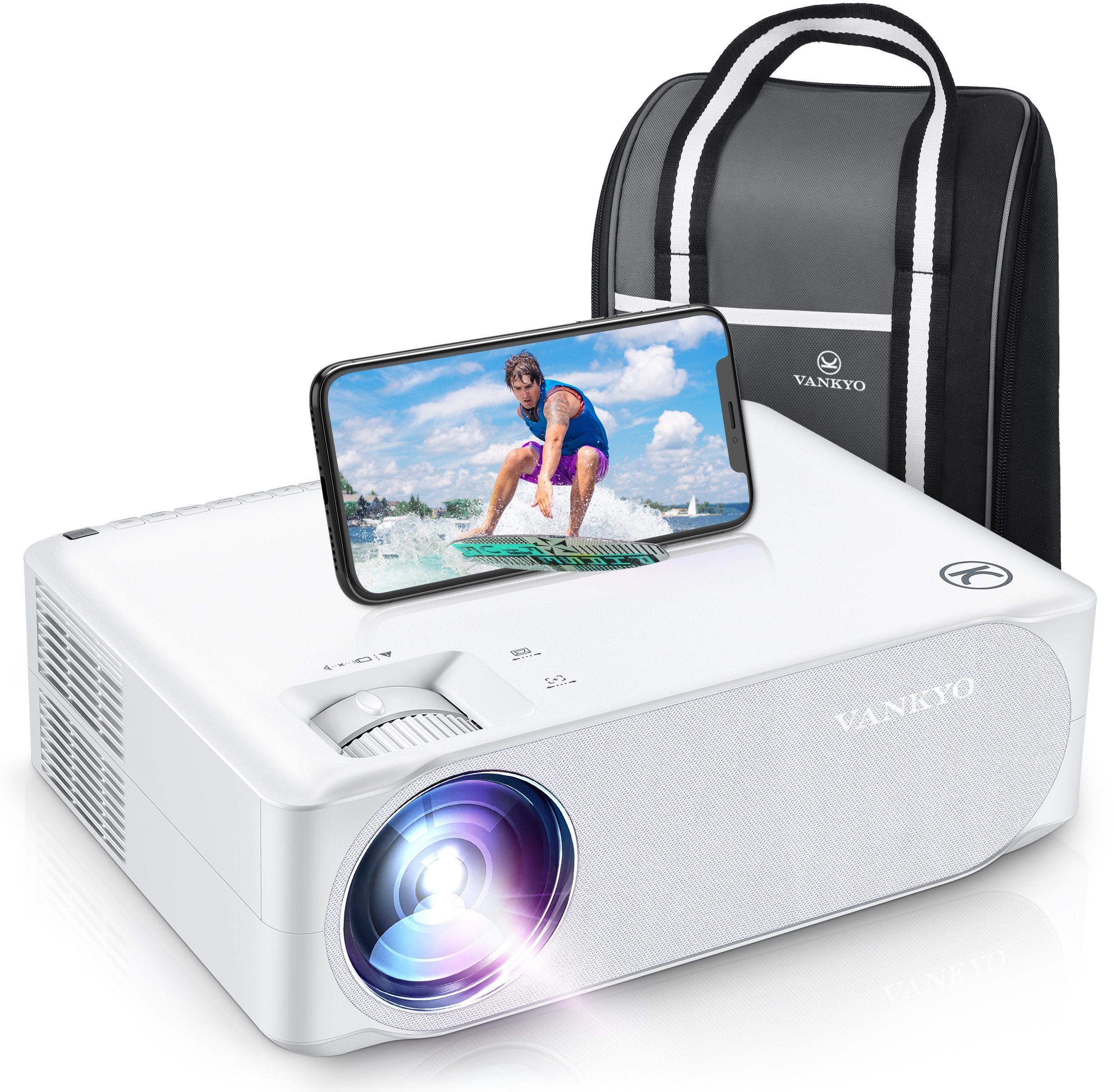 Projector VANKYO PERFORMANCE V630W Lateral view