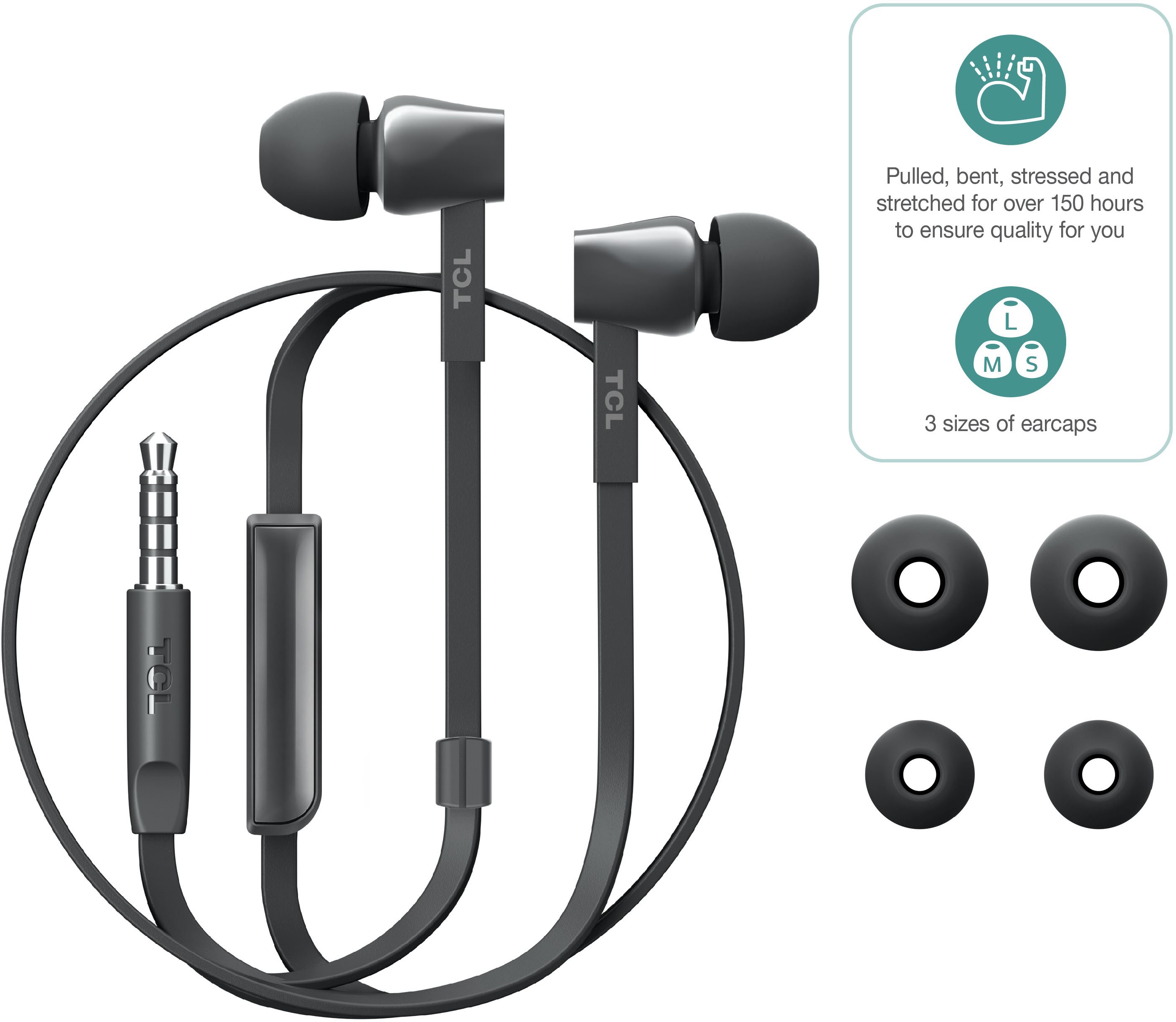 Headphones TCL MTRO100BK ...