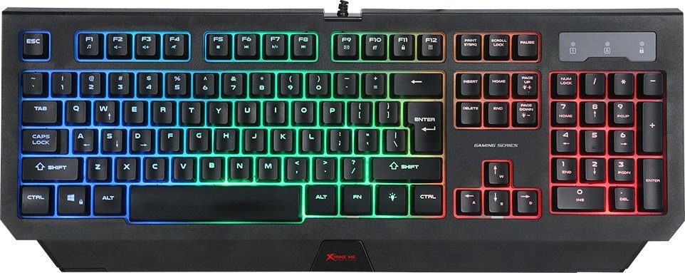 Gaming Keyboard XTRIKE KB-507 Wired Keyboard Screen