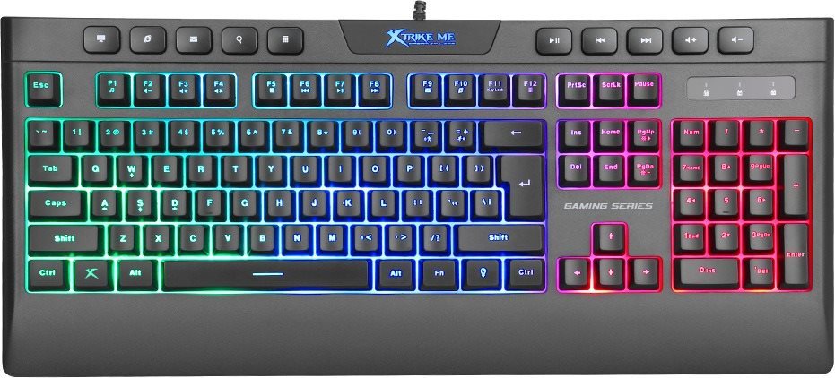 Gaming Keyboard XTRIKE KB-508 Wired Keyboard Screen
