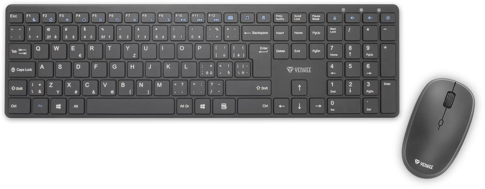 Set klávesnice a myši YENKEE YKM 2008CS Combo WL – CZ/SK Screen