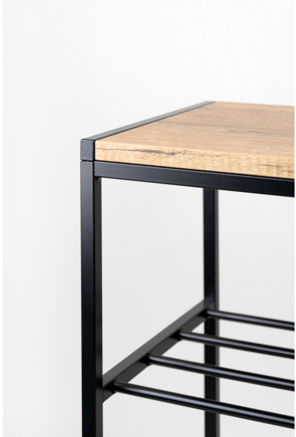 Shoe Rack YLD OYE 61 × 31 × 49 cm, metal + wood ...
