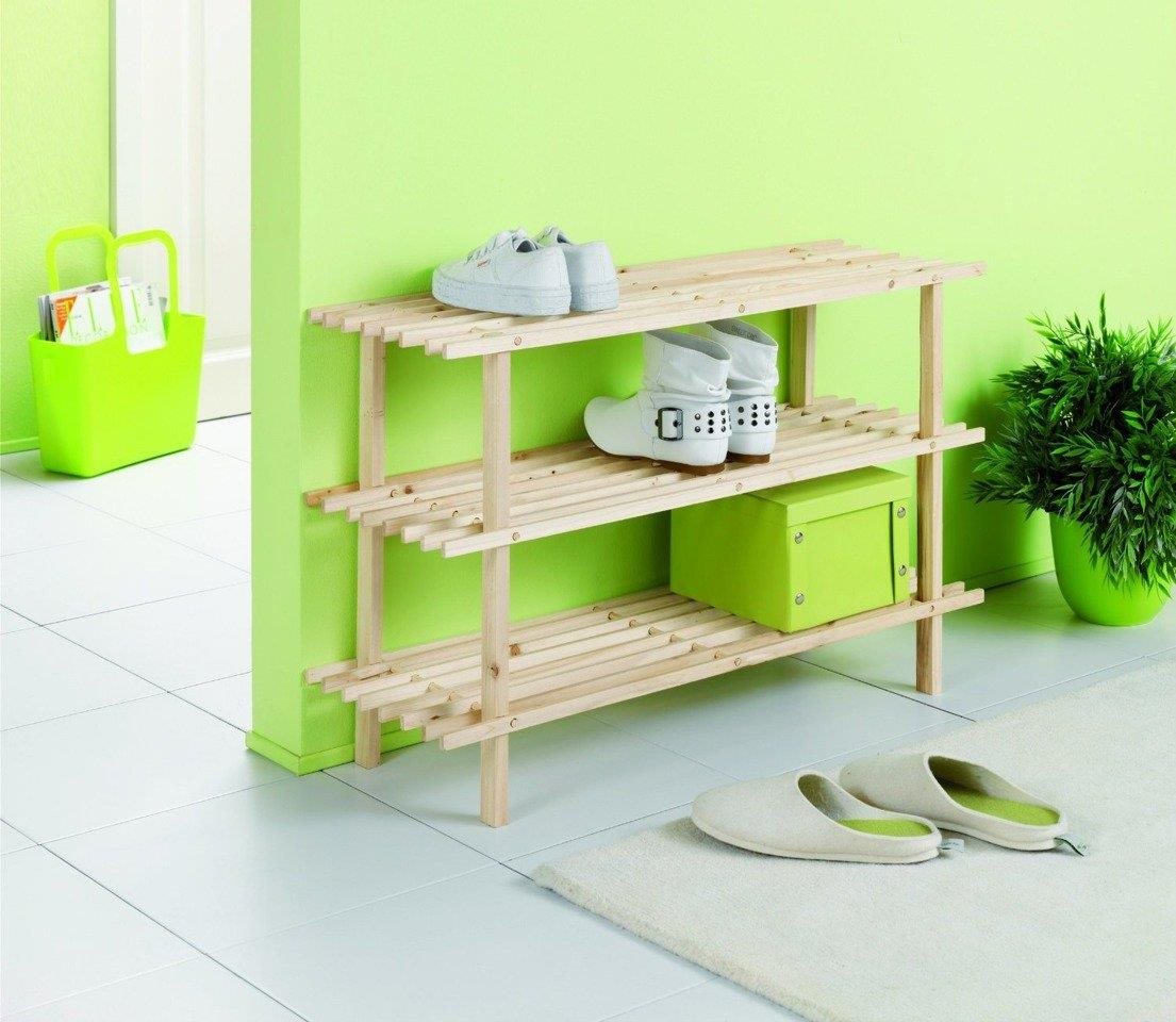Shoe Rack Zeller Shoe rack, shelf, 3 levels ...