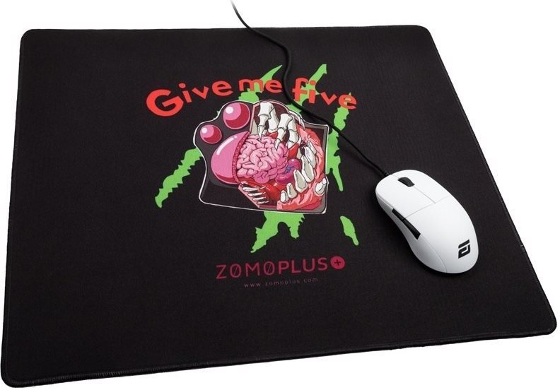 Mauspad ZOMOPLUS Give Me Five Gaming Mousepad, 500x420mm - black Lifestyle