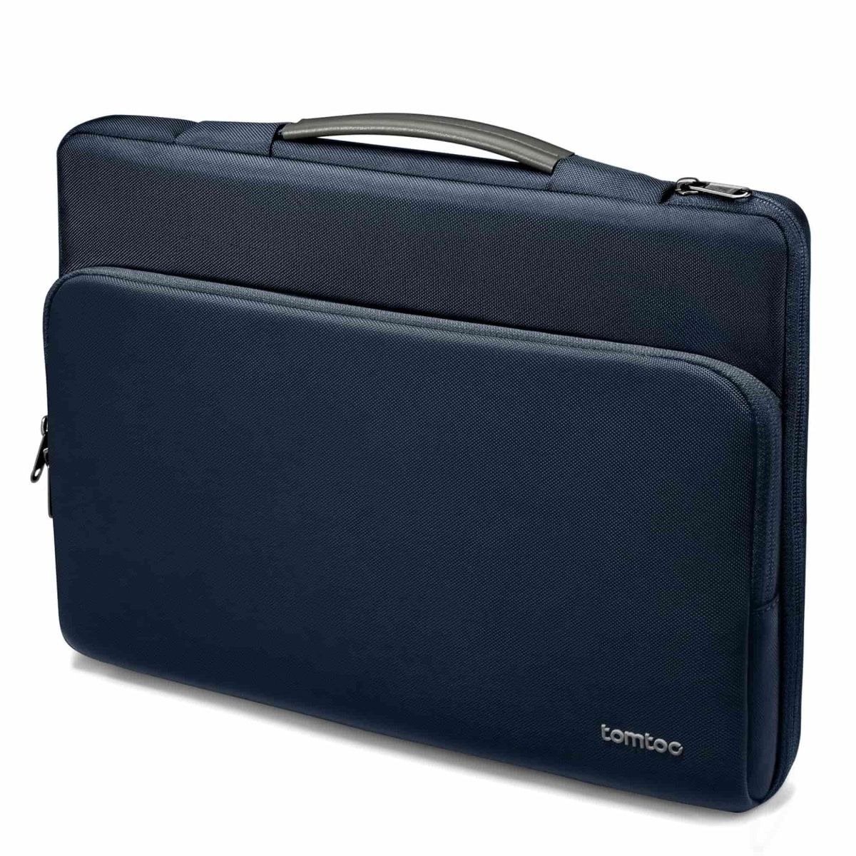 Laptop Case totoc Briefcase - 13“ MacBook Pro / Air (2018+), Dark Blue Lateral view