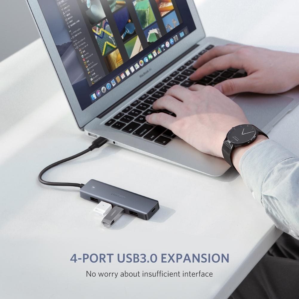 USB Hub Ugreen USB 3.0 A 4 Ports HUB Lifestyle