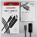 AXAGON RVC-HI14C převodník USB-C -> HDMI 1.4 - Redukce
