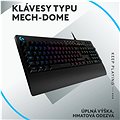 Logitech G213 - US INTL - Herní klávesnice