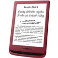 PocketBook 628 Touch Lux 5 Ruby Red - Elektronická čtečka knih