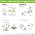 iOttie Easy One Touch 4 Qi Wireless Fast Charging  - Držák na mobilní telefon