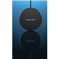 Vention Magnetic Wireless Charger 15W Ultra-thin Mirrored Surface Type 0.05m Black - Bezdrátová nabíječka