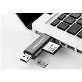Vention USB 3.0 Multi-function Card Reader Gray Metal Type - Čtečka karet
