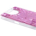 iWill Glitter Liquid Heart Case pro Xiaomi Redmi Note 9T 5G Pink - Kryt na mobil