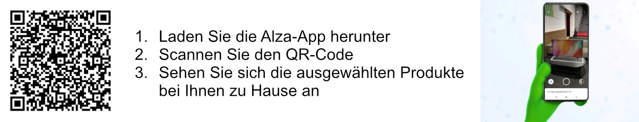 3D- und AR-Produktdarstellung in der Alza-App