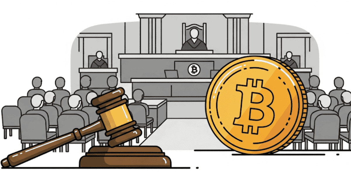 Bitcoin vs. soudy