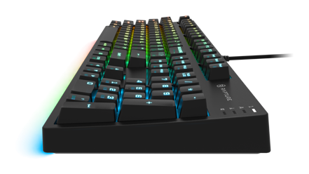Rapture DELTA STEALTH Kailh Silent, Black