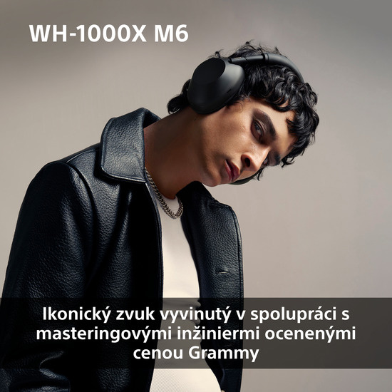 Bezdrôtové slúchadlá Sony Noise Cancelling WH-1000XM6