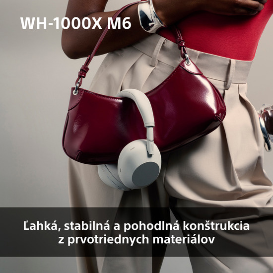 Bezdrôtové slúchadlá Sony Noise Cancelling WH-1000XM6