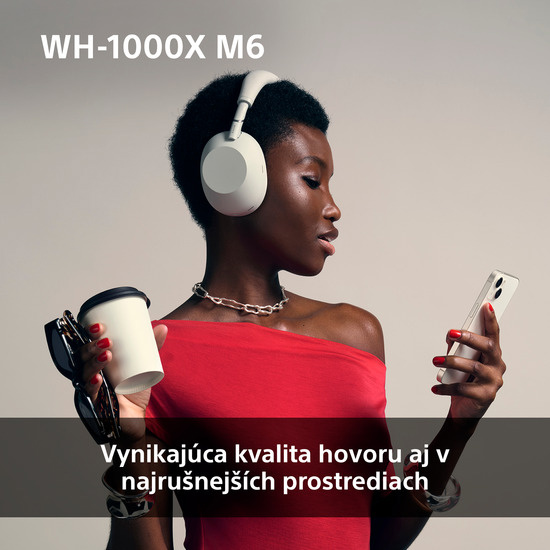 Bezdrôtové slúchadlá Sony Noise Cancelling WH-1000XM6