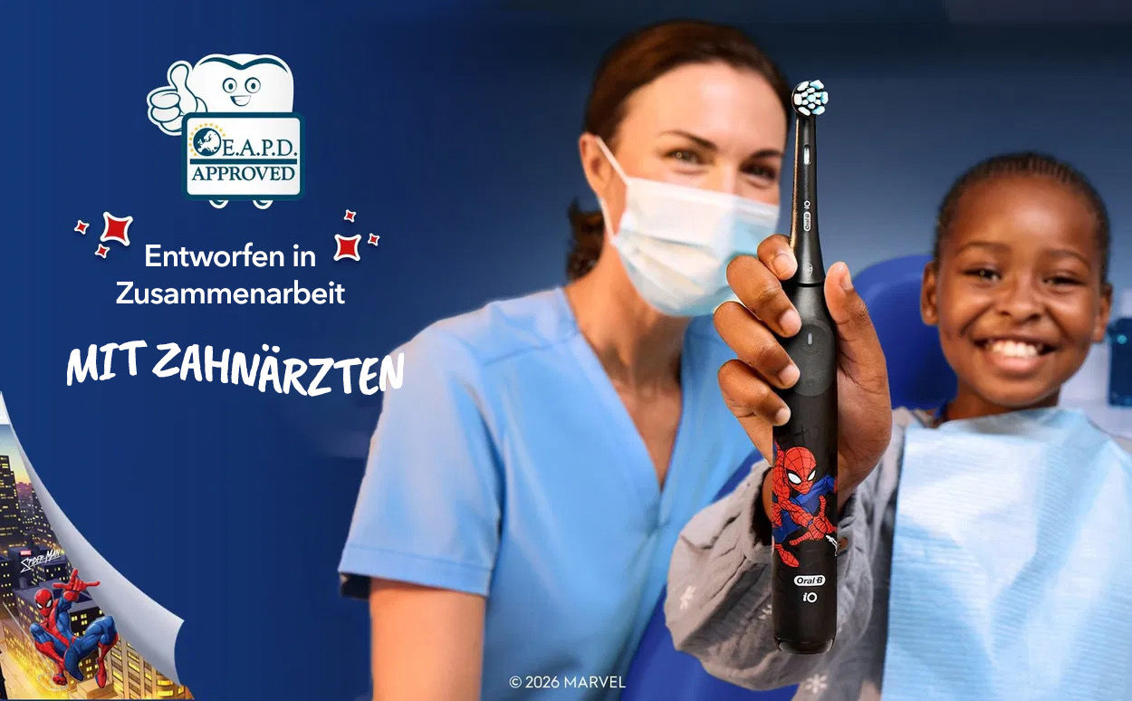Oral-B Pro Kids Spiderman elektrische Zahnbürste