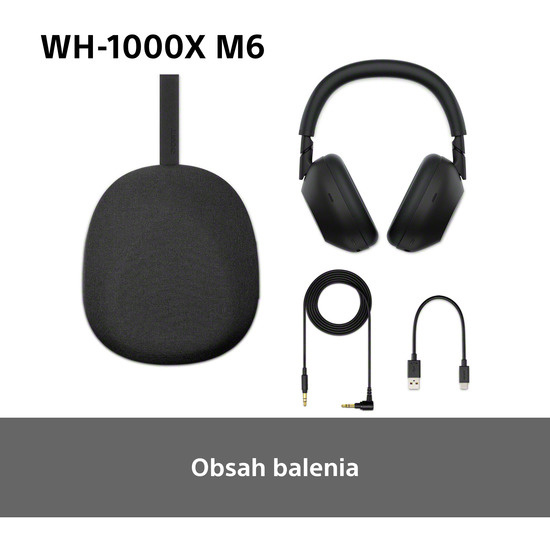 Bezdrôtové slúchadlá Sony Noise Cancelling WH-1000XM6