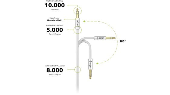 AlzaPower AluCore Audio 3,5 mm Jack (M) to 3,5 mm Jack (M) AlzaPower AluCore Audio 3,5 mm Jack (M) to 3,5 mm Jack (M)