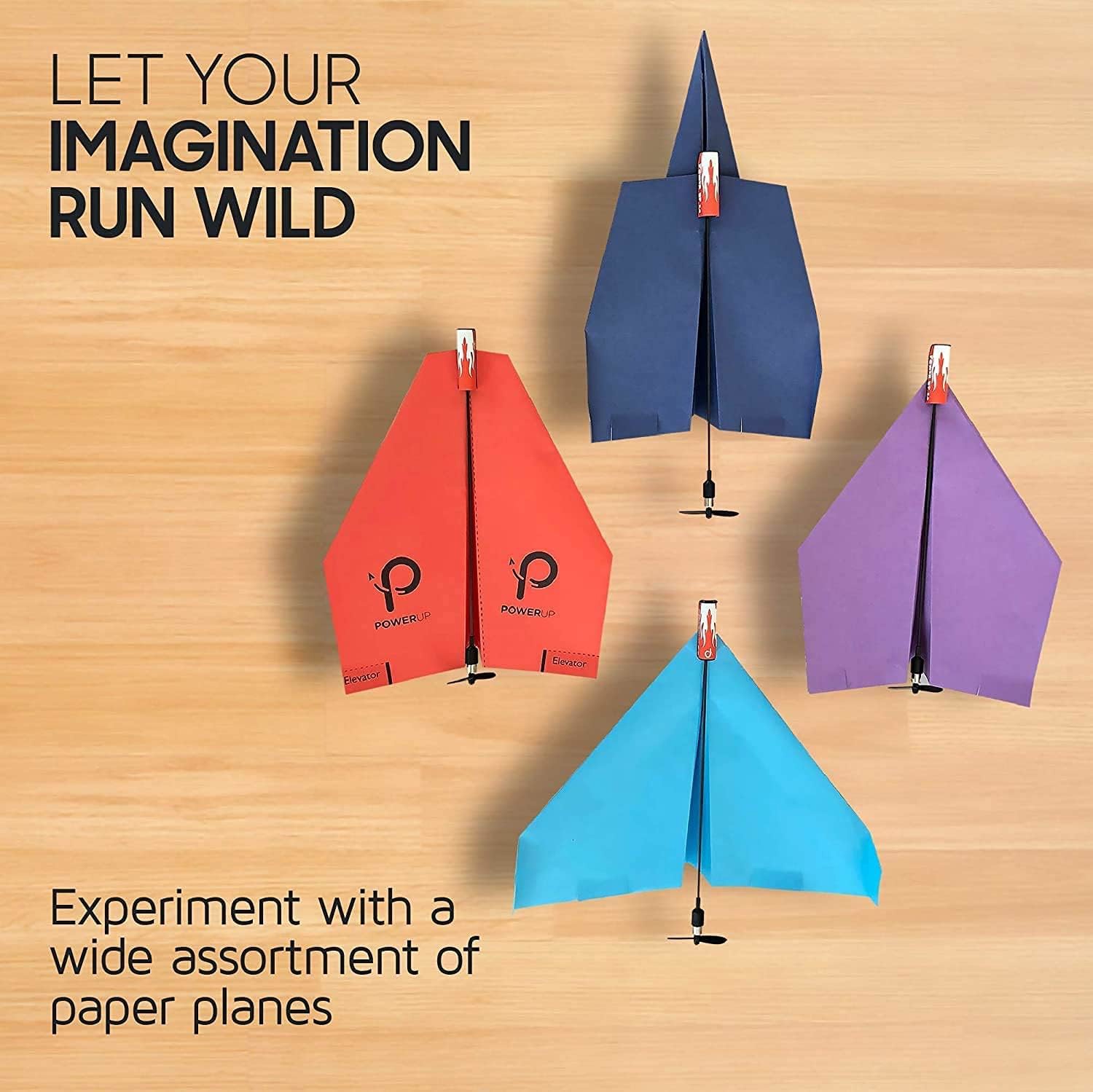 Elektrischer Papierflieger PowerUp Toys PowerUp 2.0