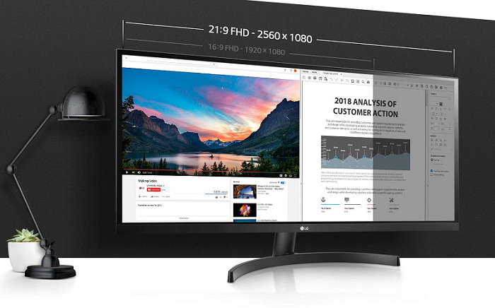 29WK500 LG ultrawide monitor