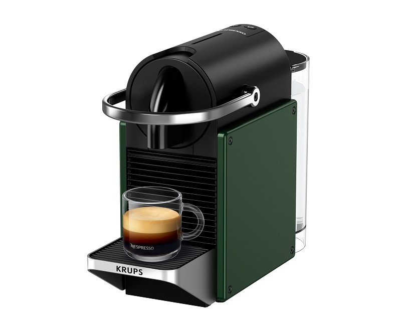 Kávovar na kapsuly NESPRESSO KRUPS Pixie Dark Green XN306310