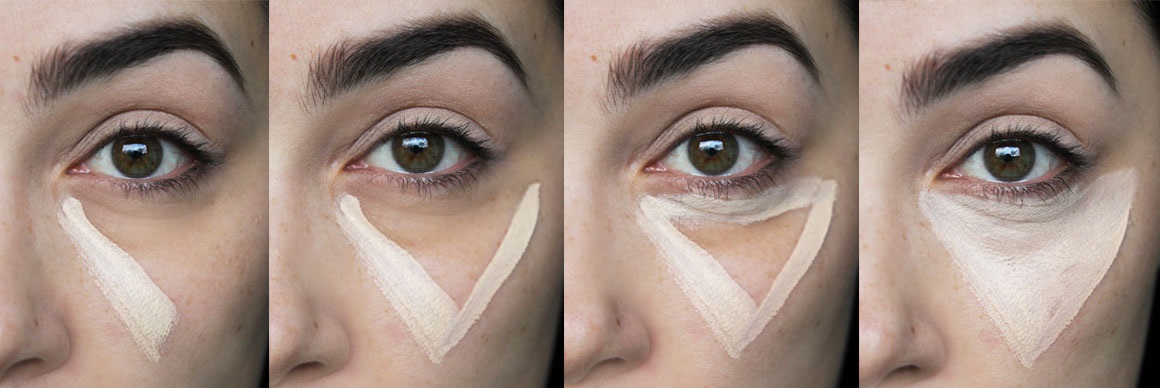 Make-up do trojúhleníku