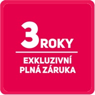 3 ROKY PLNÁ ZÁRUKA