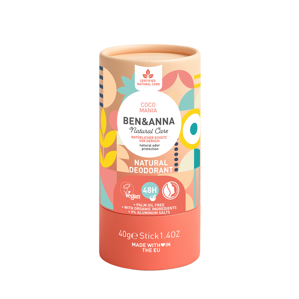 Deodorant Ben & Anna Stiff Deodorant 40 g - Coconut .