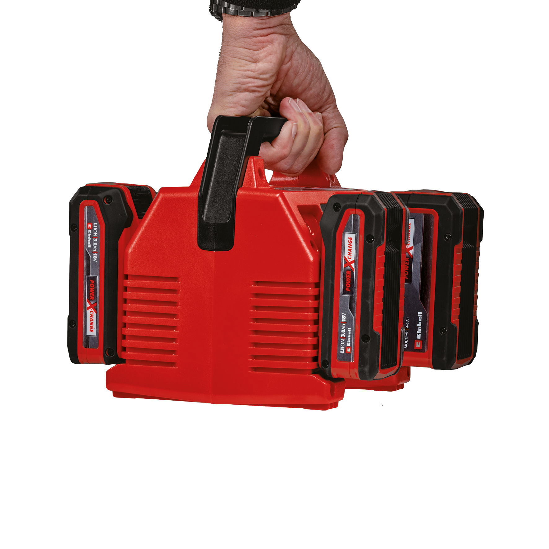 Einhell Power X-Quattrocharger 4A .