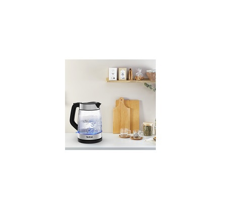 Tefal KI772D38 Glass Black Kettle Tefal KI772D38 Glass Black Kettle
