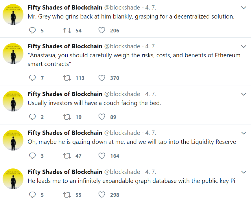 50 shades blockchain