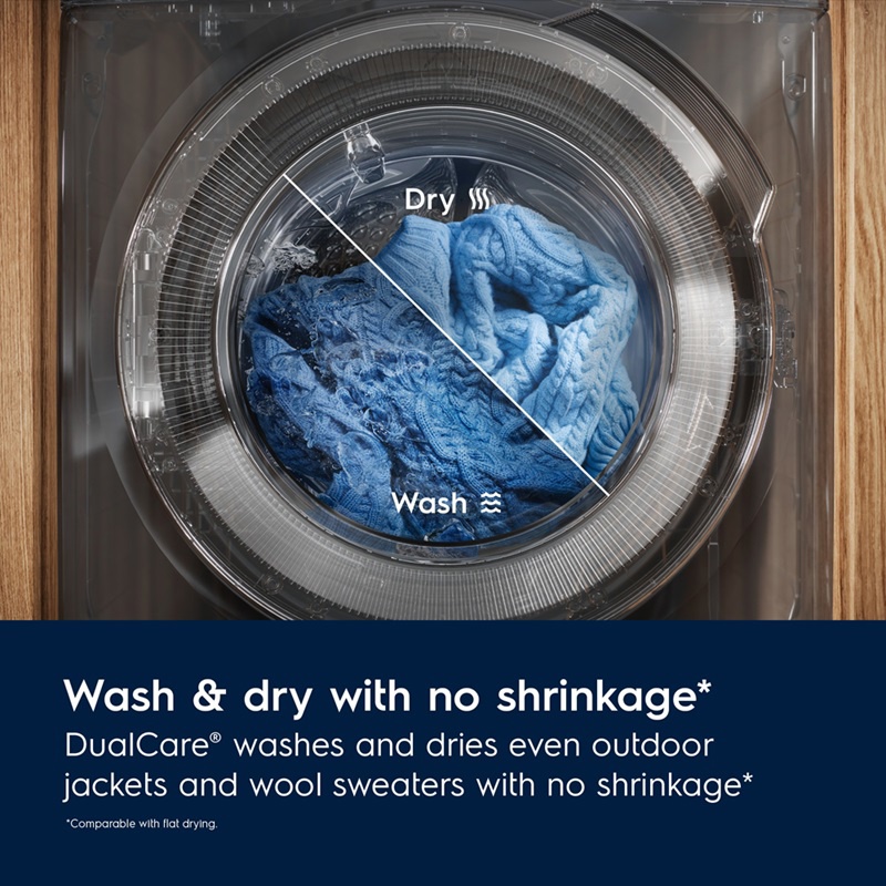 ELECTROLUX 700 DualCare EW7W2481C steam washer/dryer