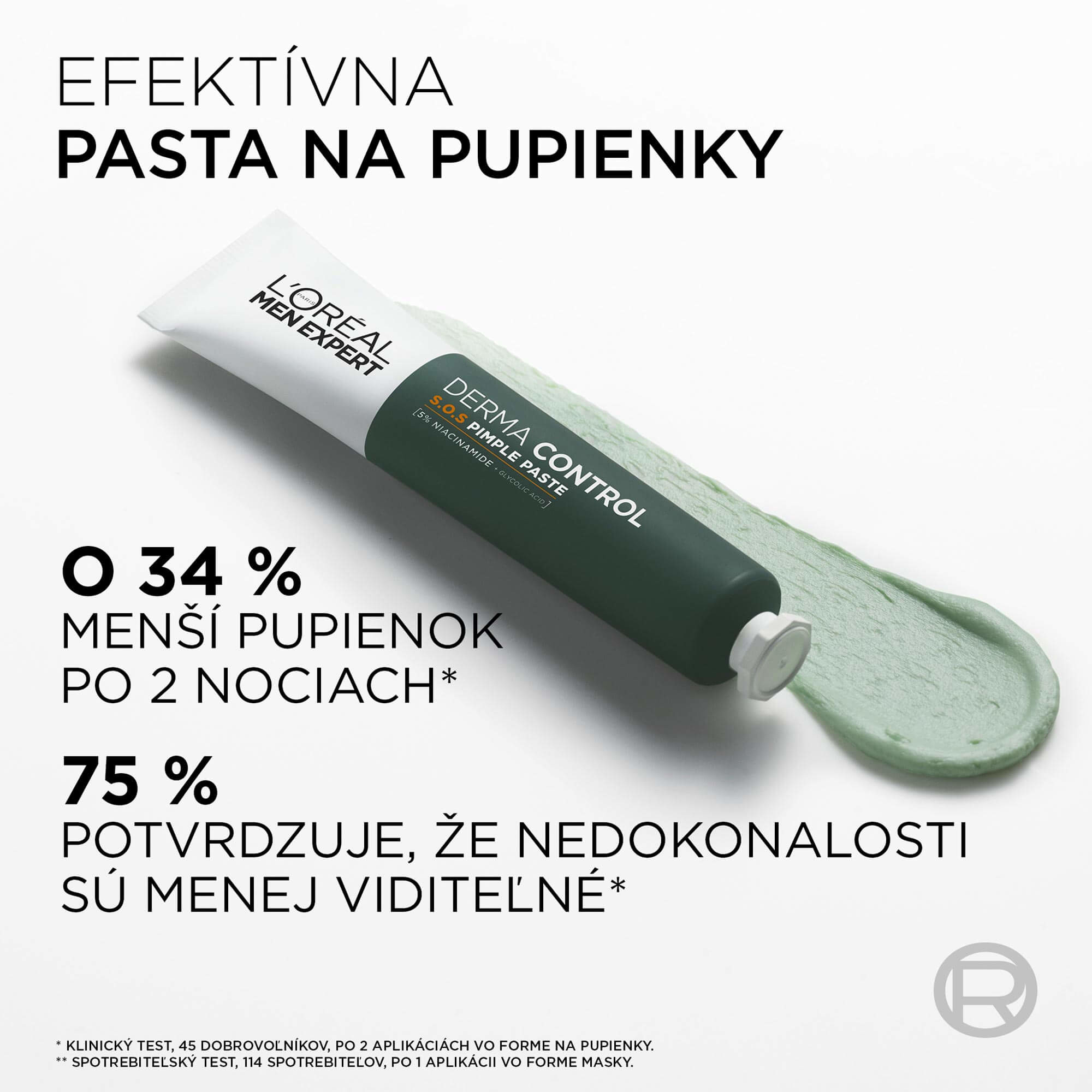 Pleťové sérum L´ORÉAL PARIS Men Expert Derma Control Niacinamide Anti-blemish 30 ml