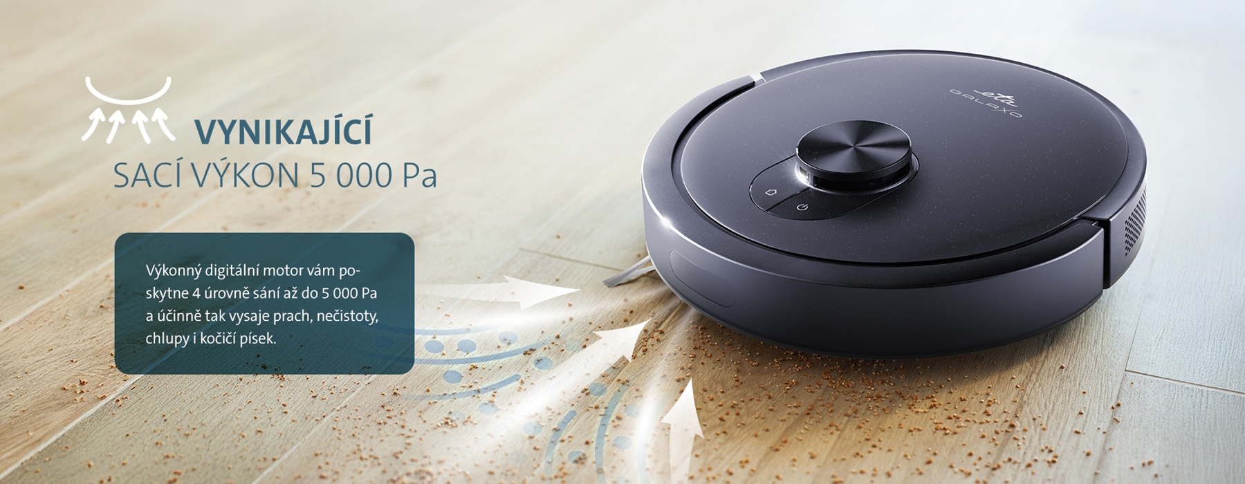 ETA Galaxo PRO – power
